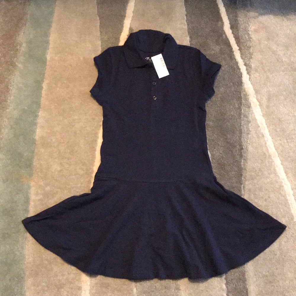 NWT Children’s Place Navy Polo Dress